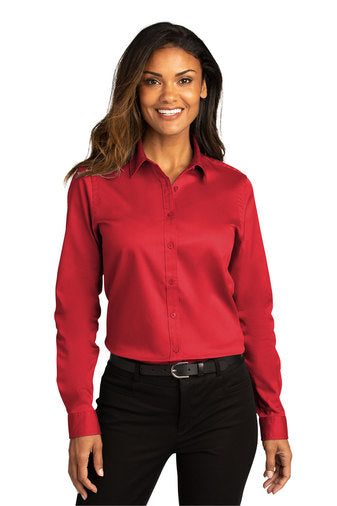 WOMEN'S BUTTON UP LONG SLEEVE