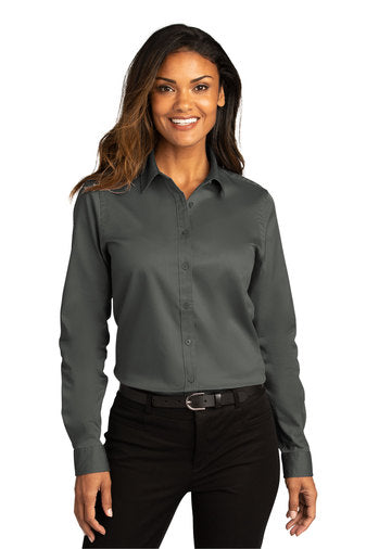 WOMEN'S BUTTON UP LONG SLEEVE