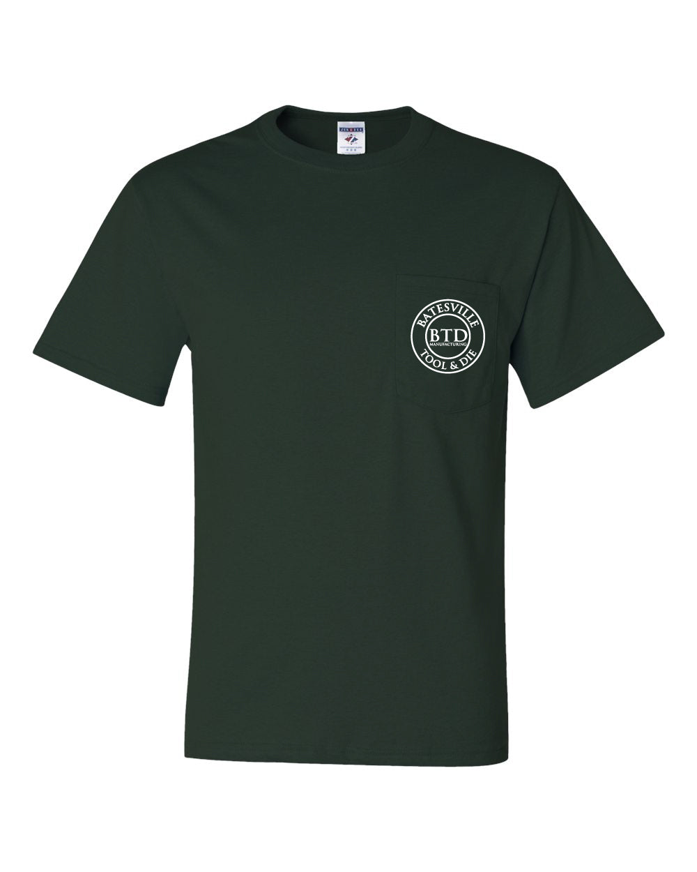 Unisex Dri-Power® 50/50 Pocket T-Shirt