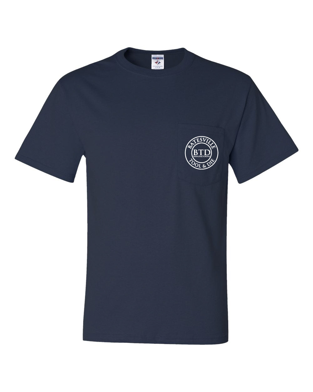 Unisex Dri-Power® 50/50 Pocket T-Shirt