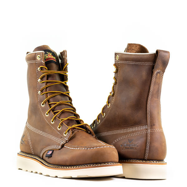 8″ TRAIL CRAZY HORSE MOC TOE Non Safety