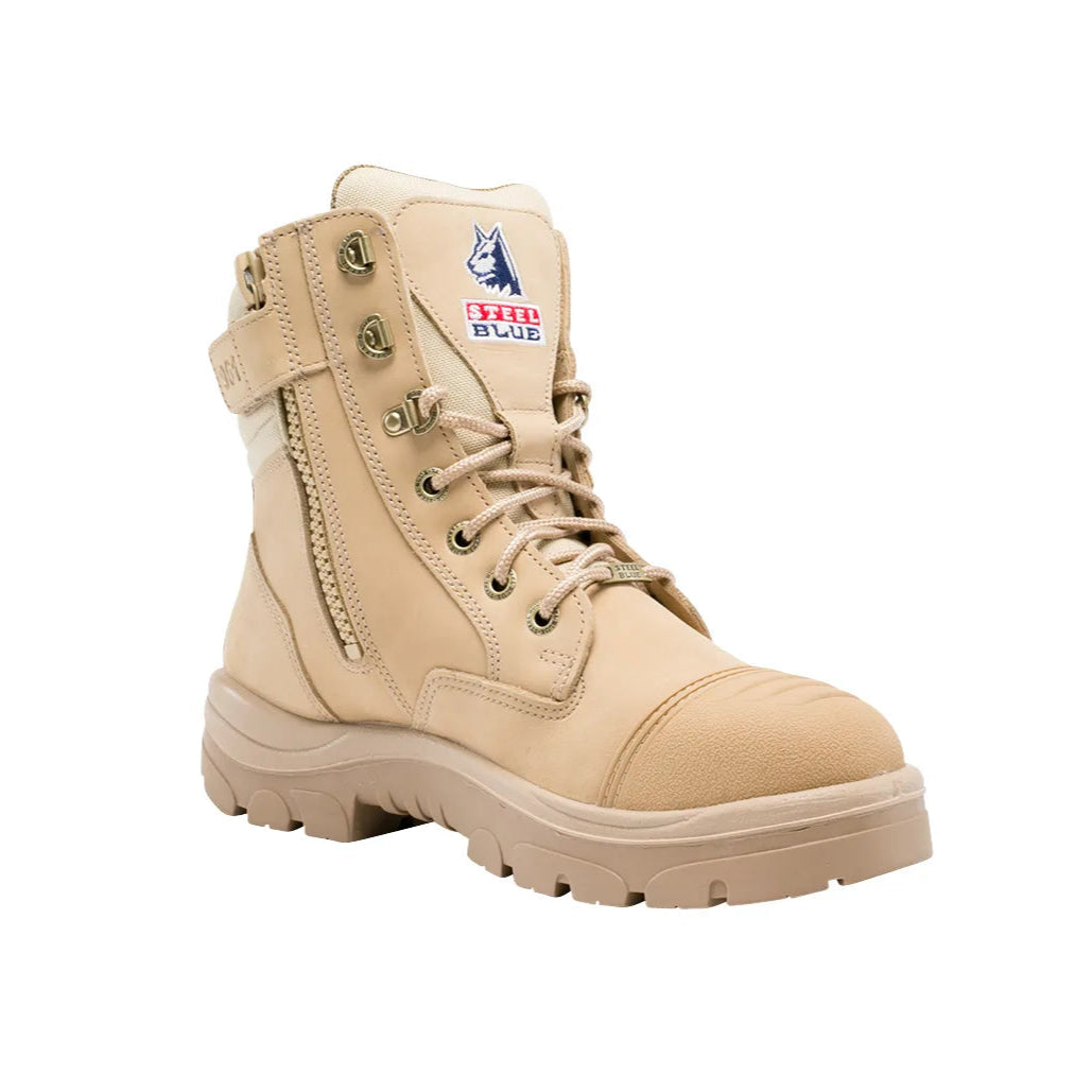 Men's Steel Blue Southern Cross Zip Steel Toe