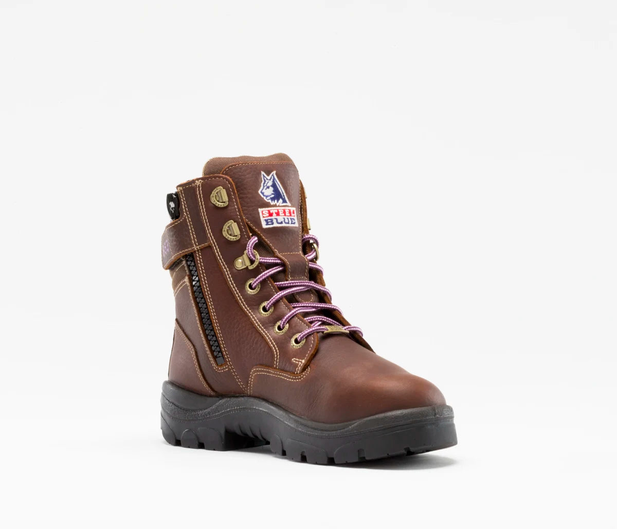 Women's Steel Blue Southern Cross Zip Met Guard