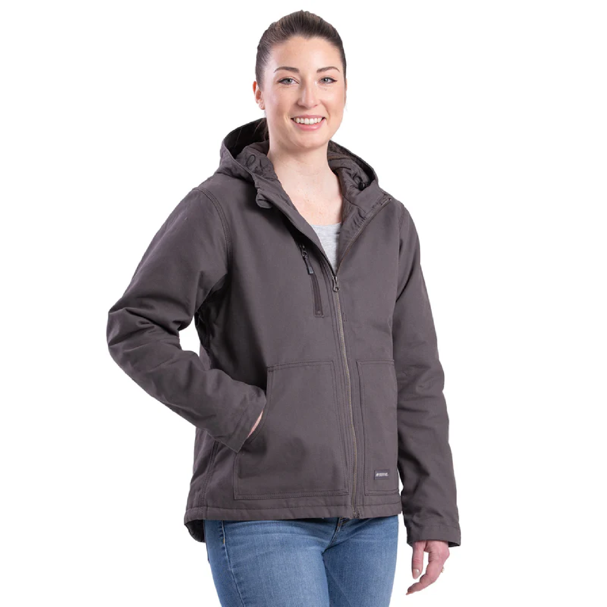 Women's Softstone Duck Hooded Jacket