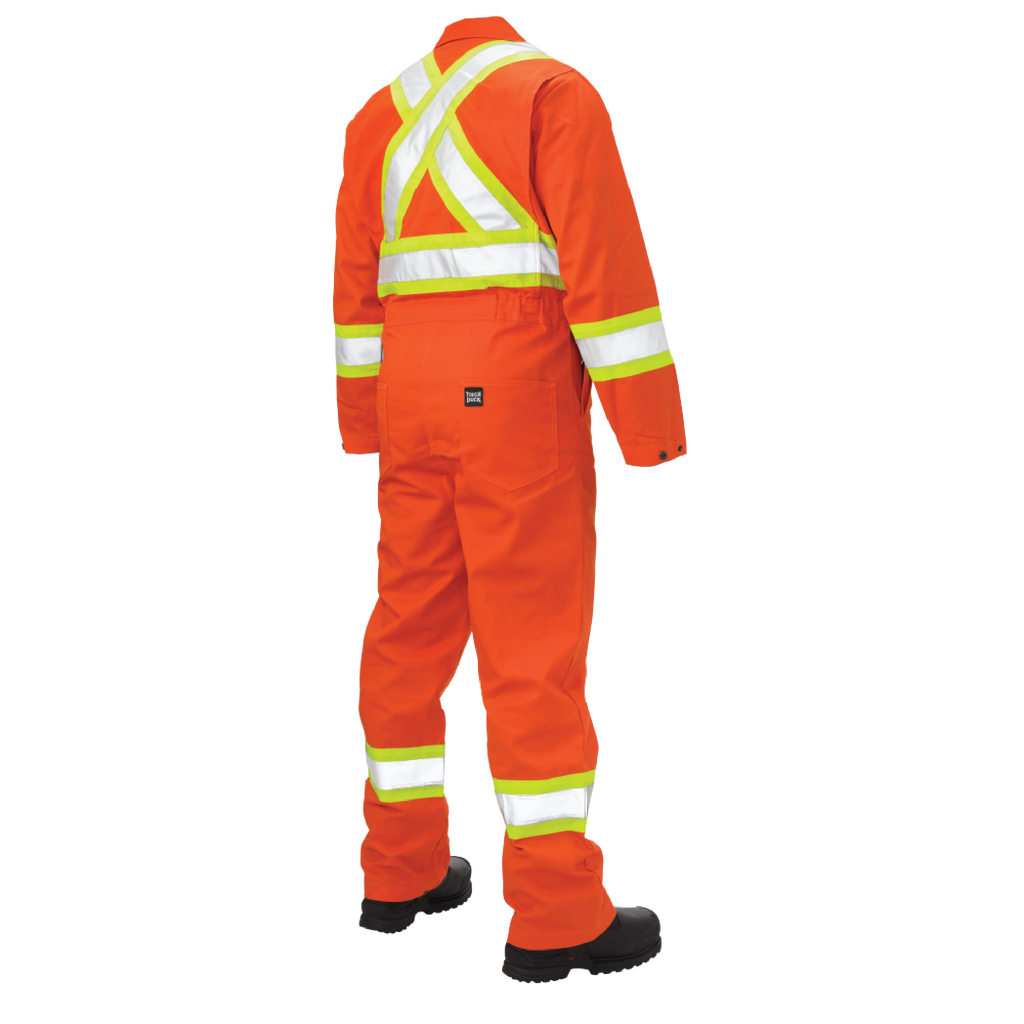Twill Unlined Safety Coverall