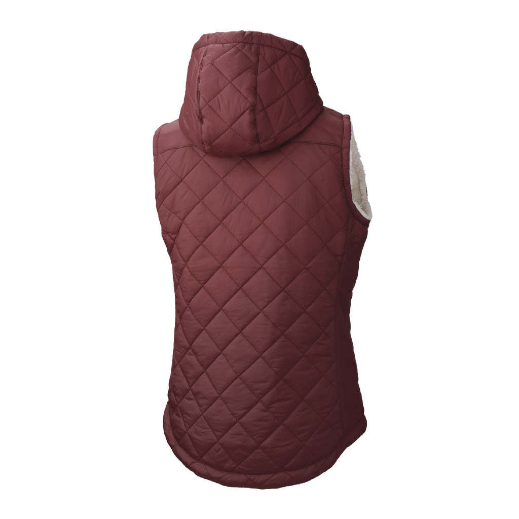 Women’s Quilted Sherpa Lined Vest