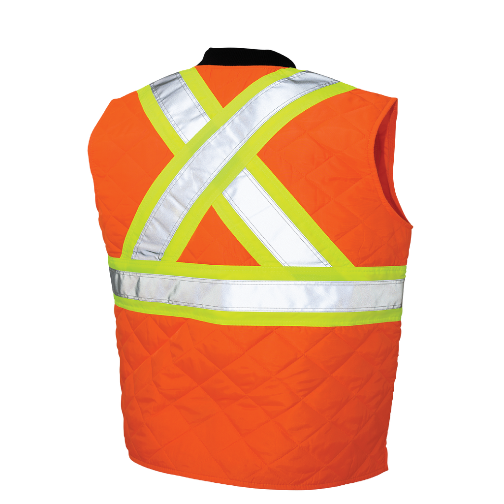 Quilted Safety Freezer Vest