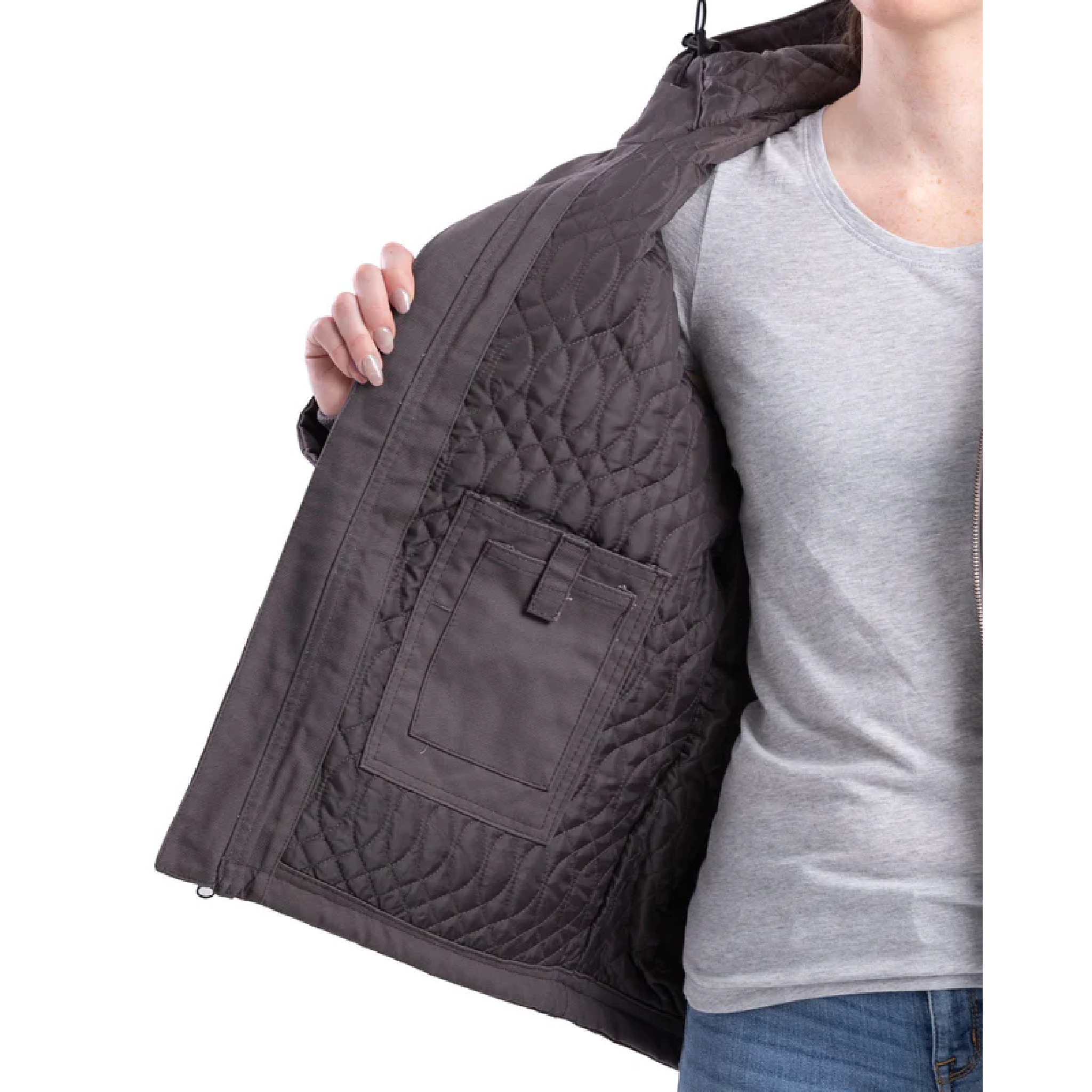 Women's Softstone Duck Hooded Jacket