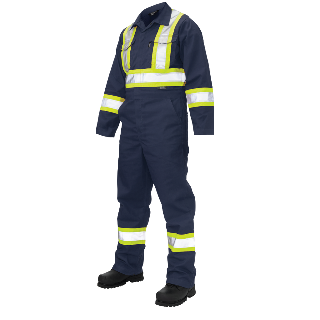 Twill Unlined Safety Coverall