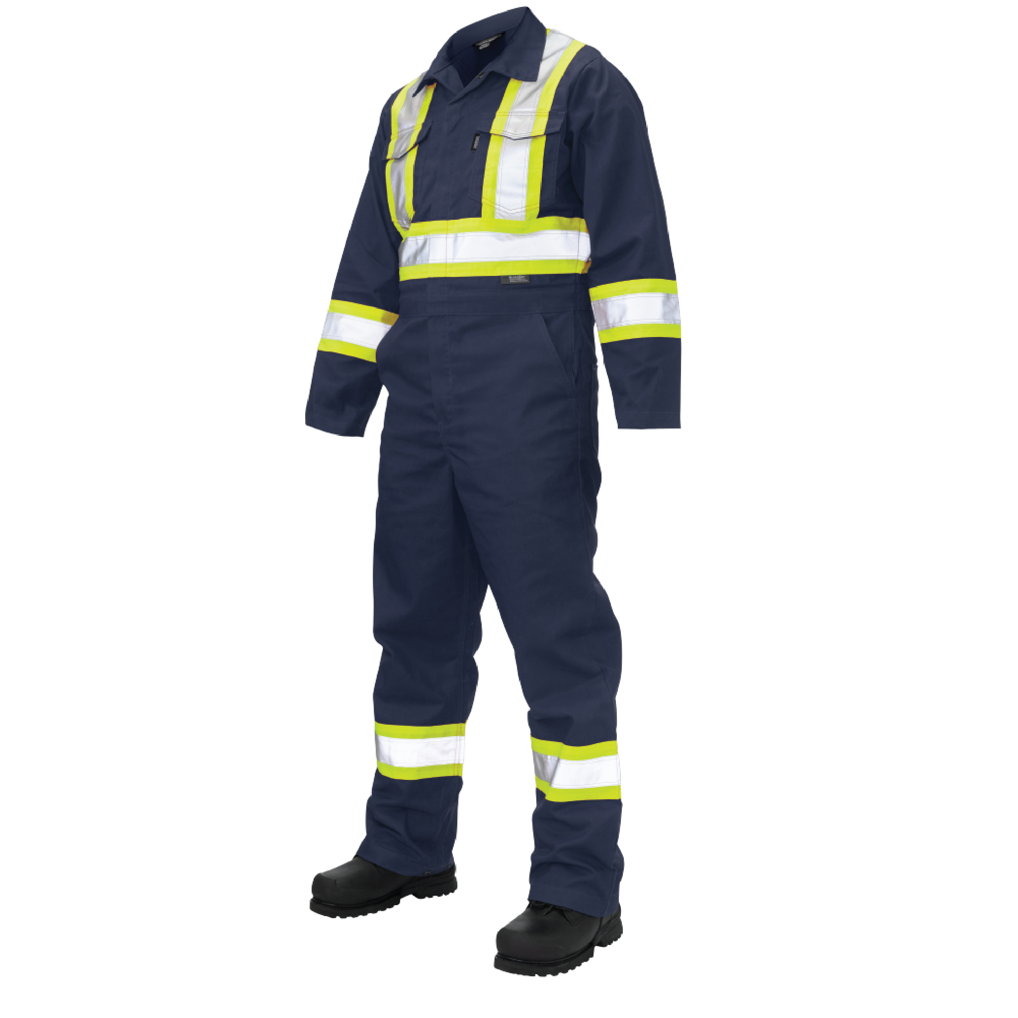 Twill Unlined Safety Coverall