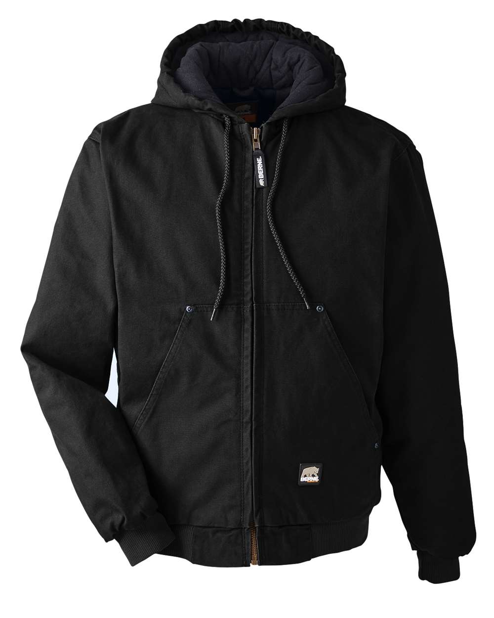 Men's Berne Heartland Cotton Duck Hooded Jacket