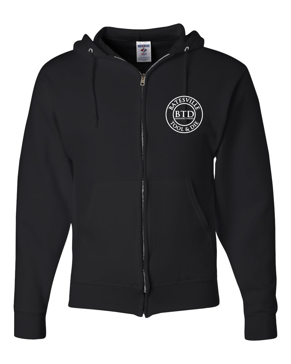 Unisex Full Zip Hooded Sweatshirt