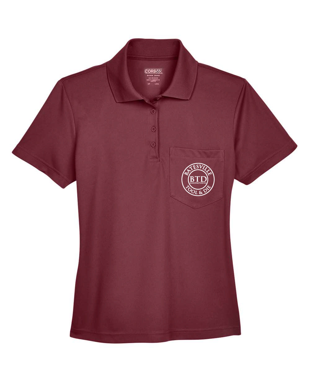Women's Performance Polo With Pocket