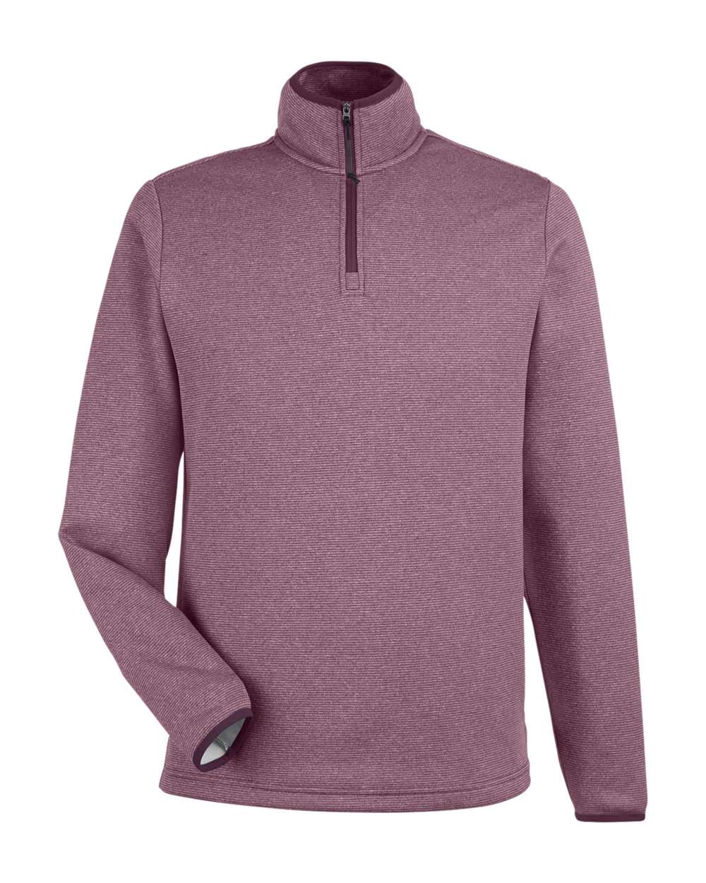 Men's Heathered Quarter Zip Pullover