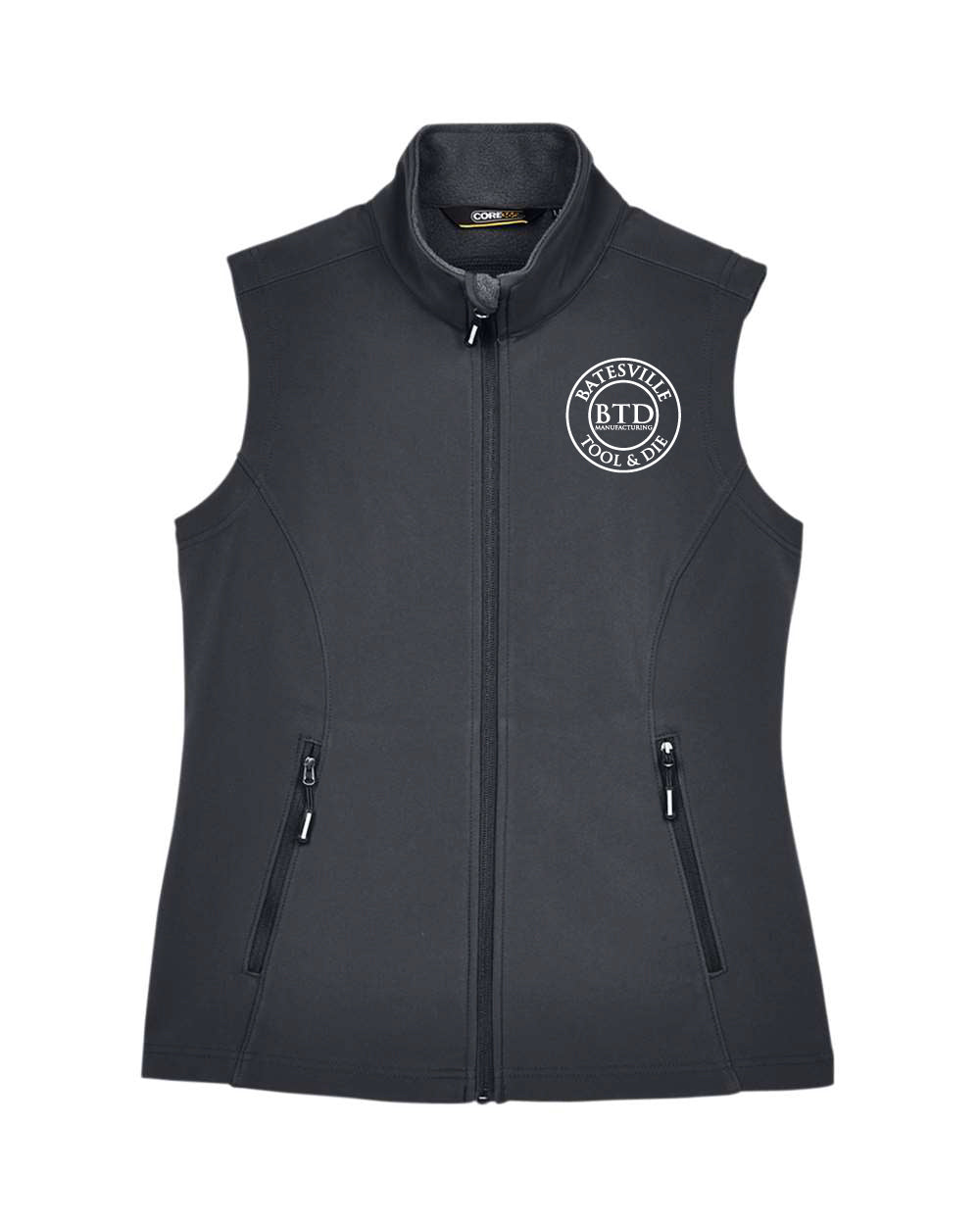 Women's Two Layer Fleece Soft Shell Vest