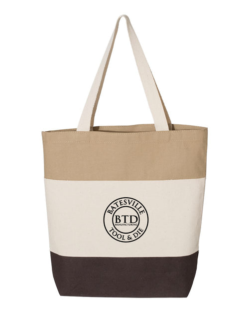 11L Tri Color Tote