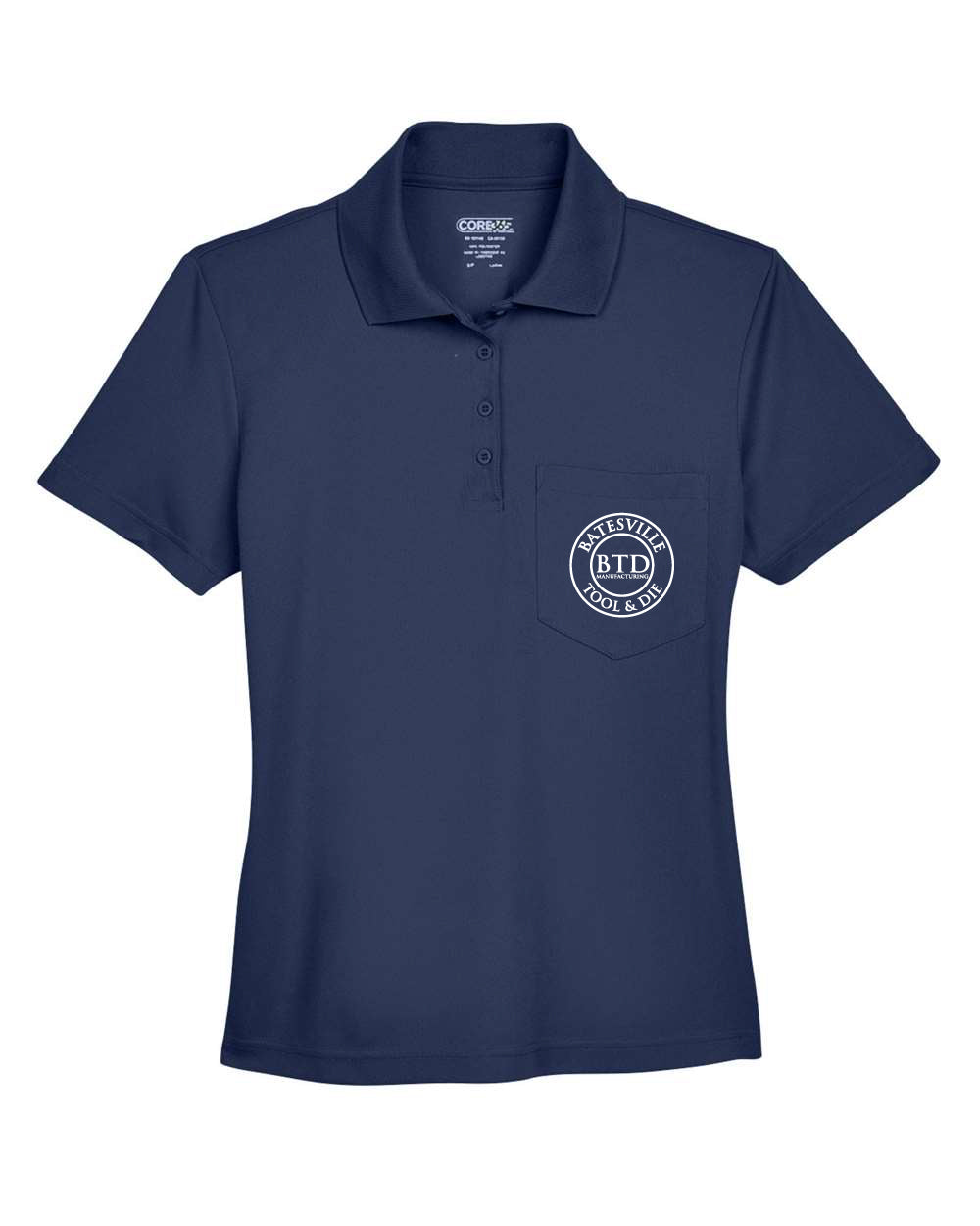 Women's Performance Polo With Pocket