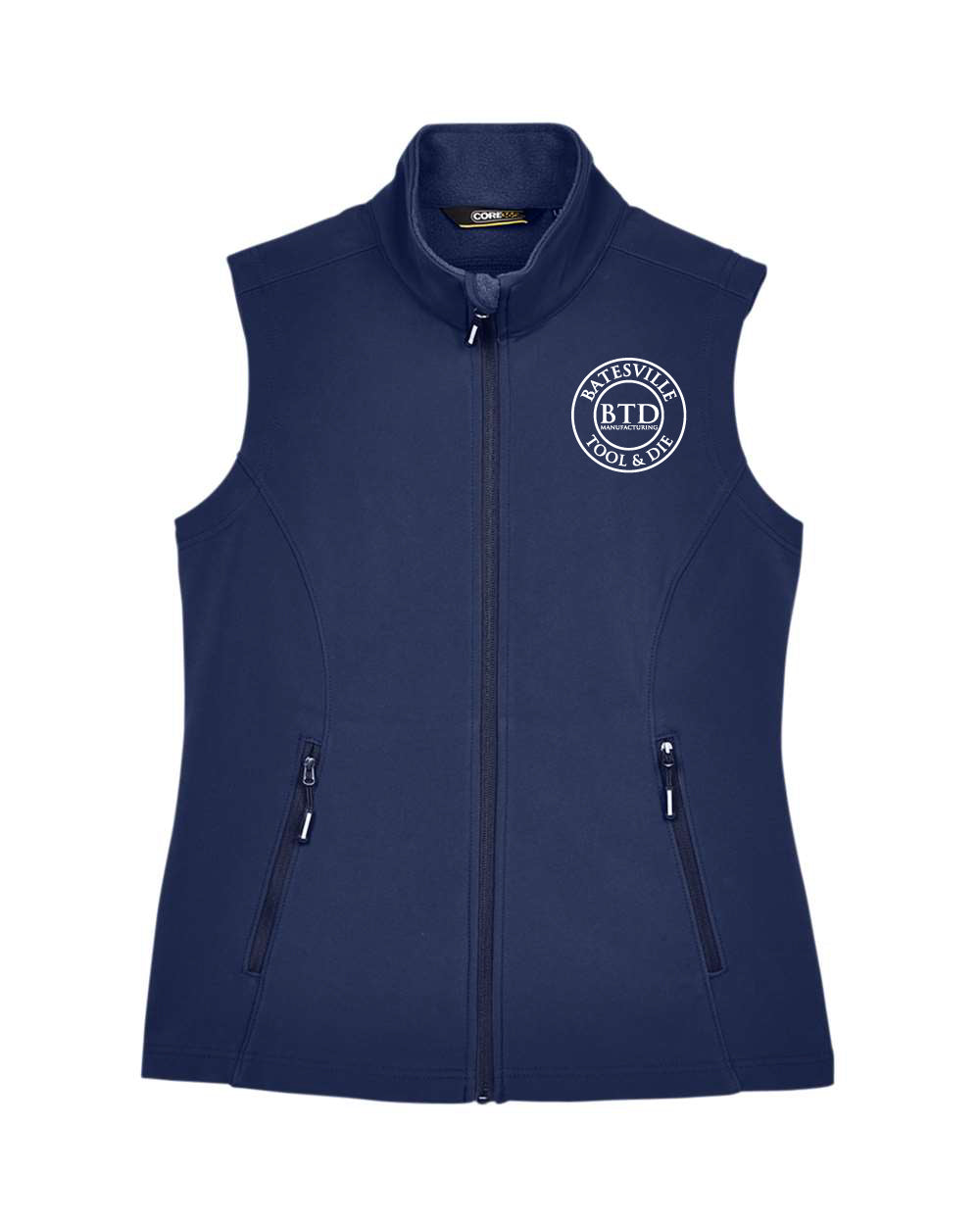 Women's Two Layer Fleece Soft Shell Vest