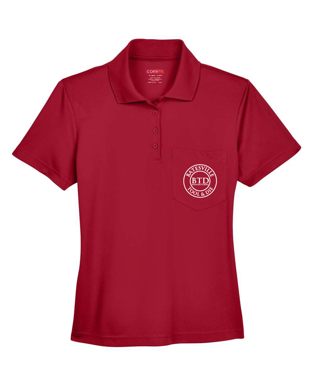 Women's Performance Polo With Pocket