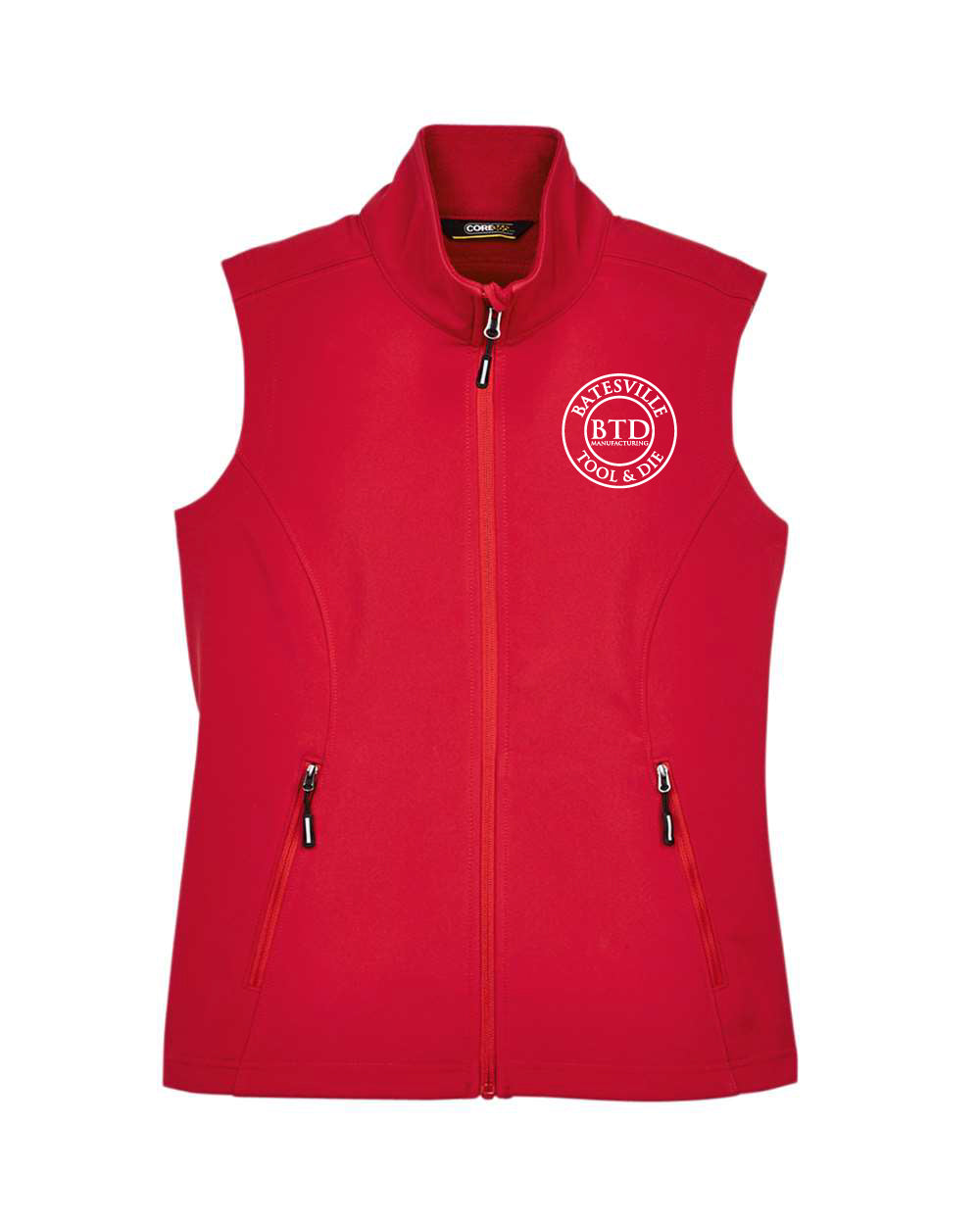 Women's Two Layer Fleece Soft Shell Vest