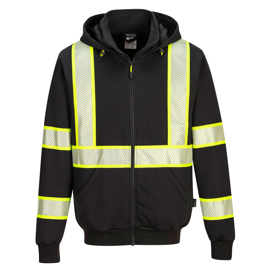 Enhanced Visibility Zip Up Hoodie
