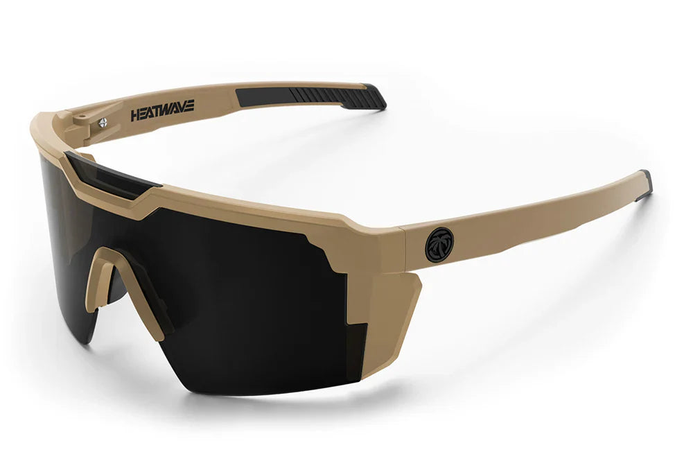 Future Tech Sunglasses: Desert Tan Frame Z87+