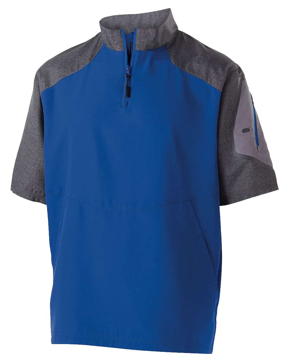Unisex Holloway Raider Short Sleeve Quarter Zip Pullover