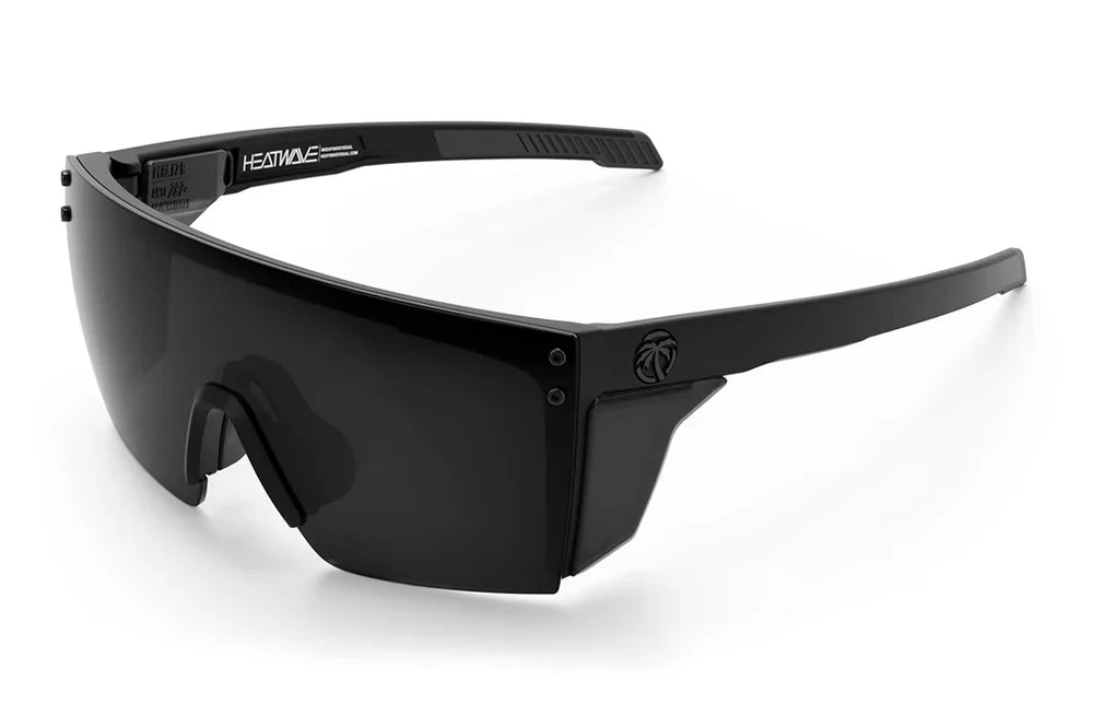 Performance XL Lazer Face Sunglasses: Black Z87+