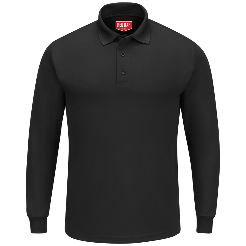 Long Sleeve Performance Knit Polo