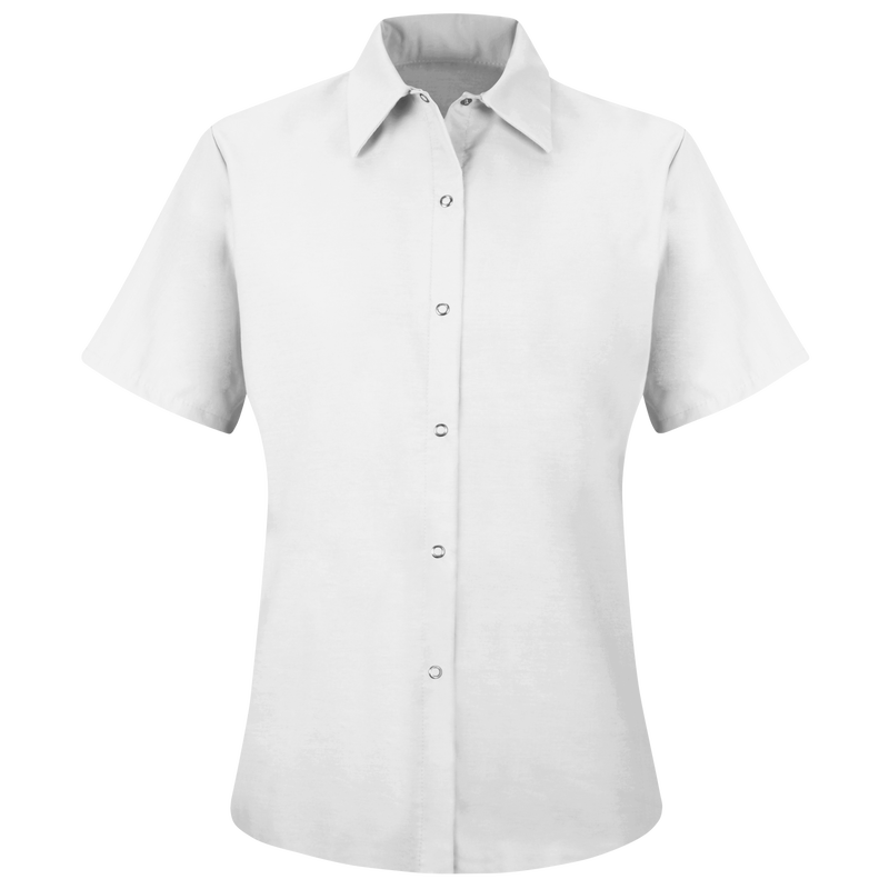 Women's Cotton Short Sleeve Work Shirt
