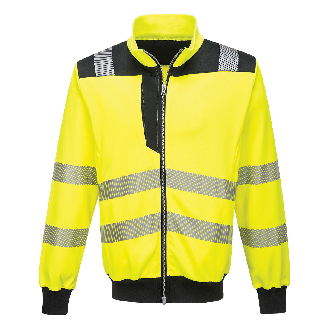Hi-Vis Zip-Up Sweatshirt