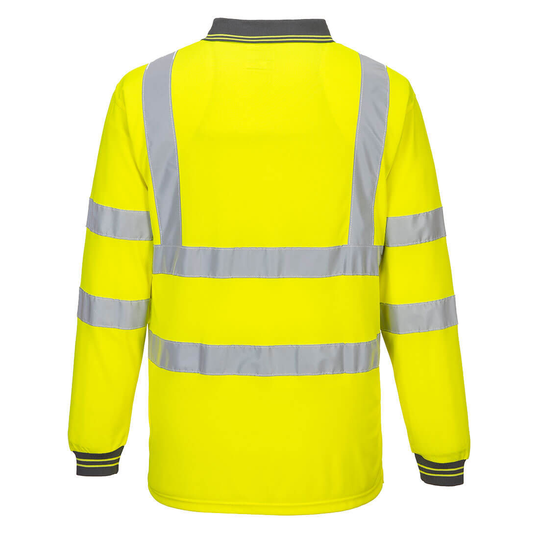 High Visibility Long Sleeve Polo Shirt - Men's