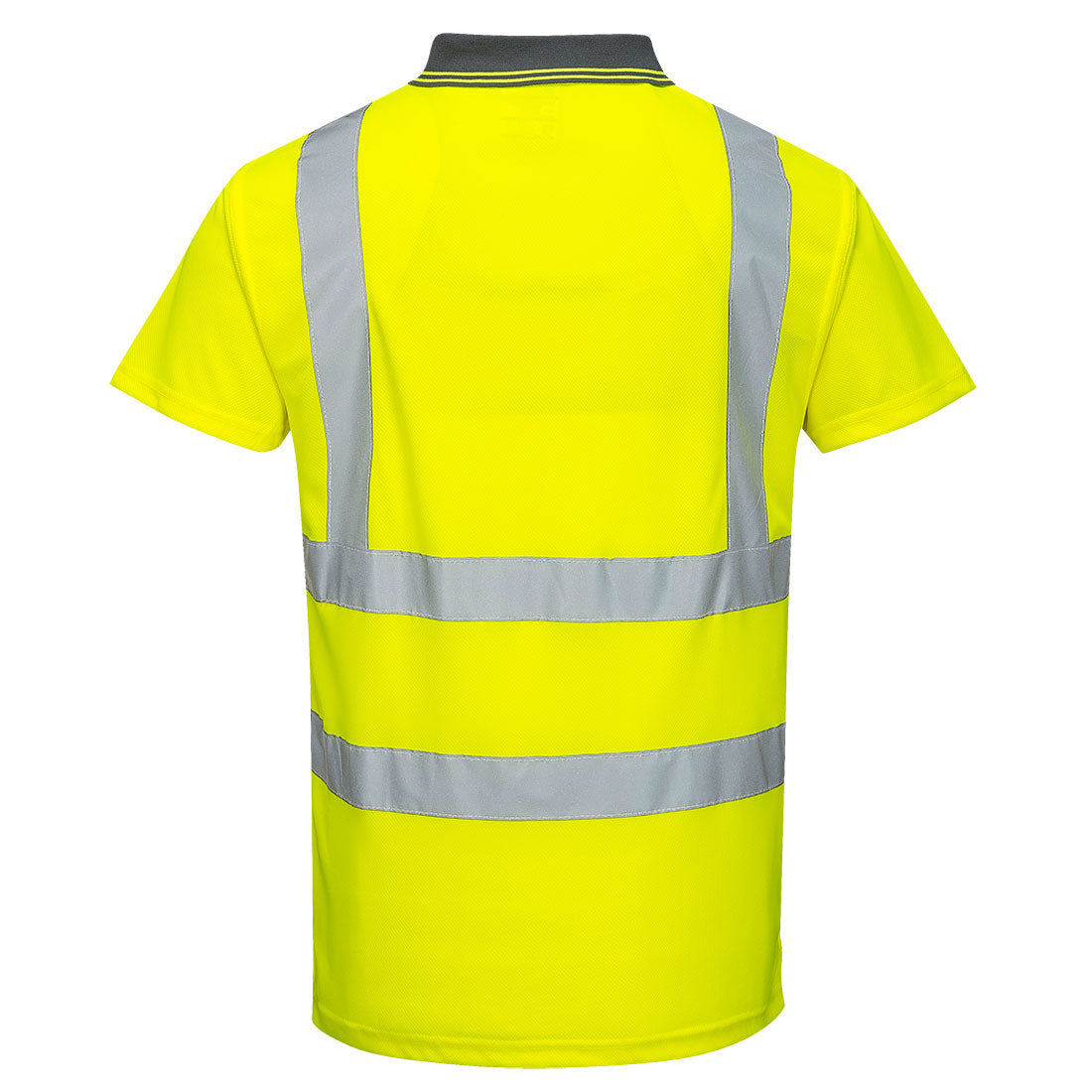 Men's High Visibility Short Sleeve Polo Shirt