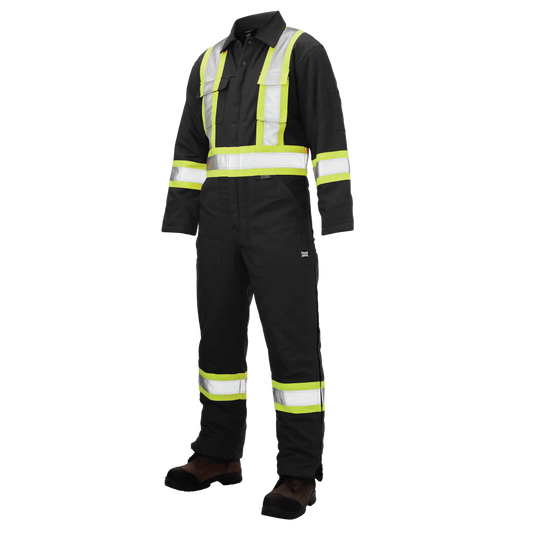 Men's Duck Insulated Safety Coverall