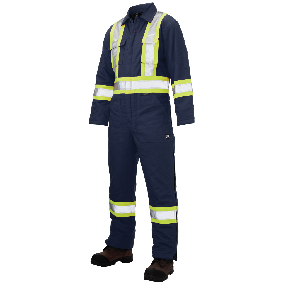 Men's Duck Insulated Safety Coverall