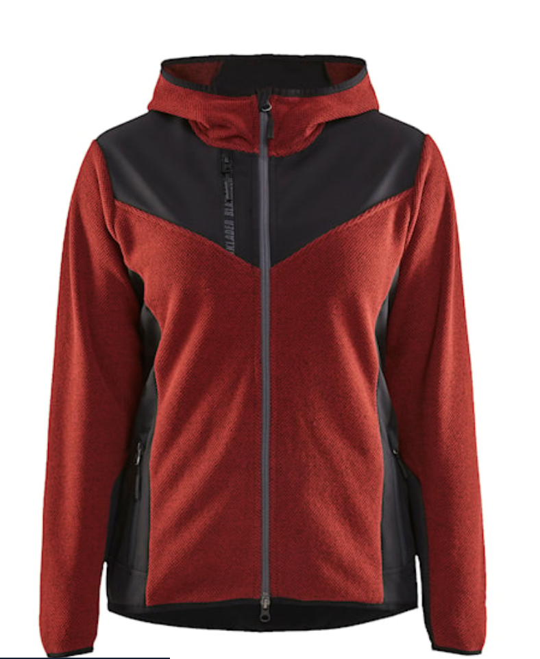 Women's Knitted Fleece Zip Up