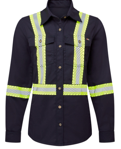 Women's FR High Visibility Work Shirt
