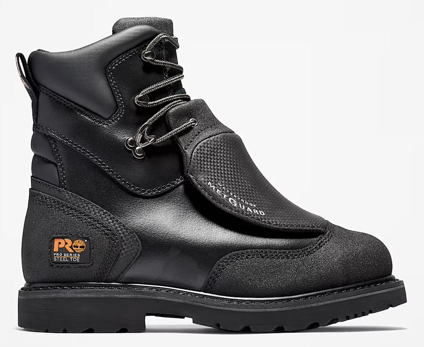 Men's 8" Met Guard Steel Toe Waterproof Work Boot
