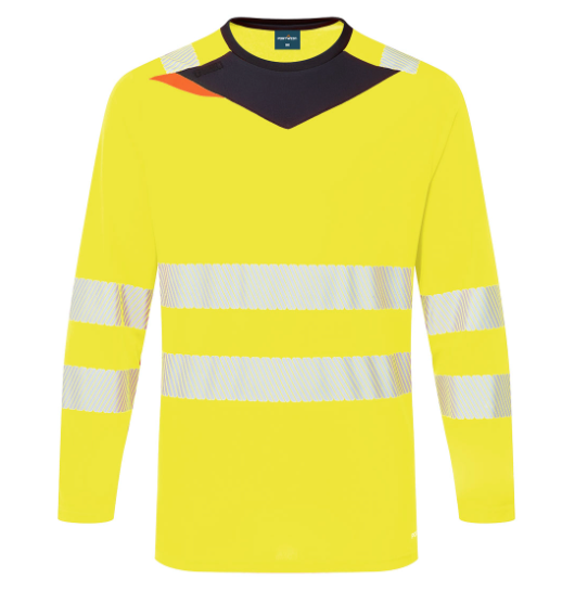 Lightweight Class 2 HiViz Long Sleeve Tee