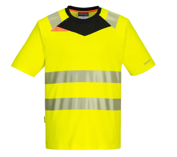 Short Sleeve Hivis Lightweight Performance Tee