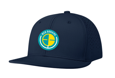 WEB Navy Performance Stretch Snap