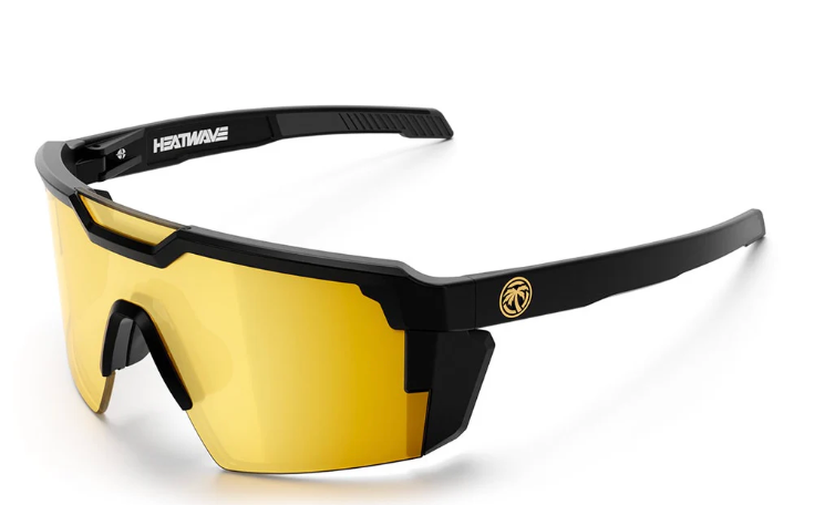 Future Tech Sunglasses: Gold Z87+