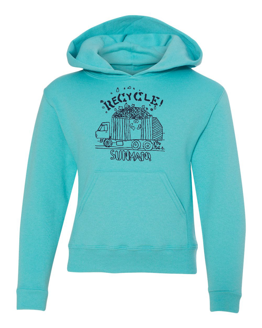 Youth Size Art Contest Hooded Sweatshirt
