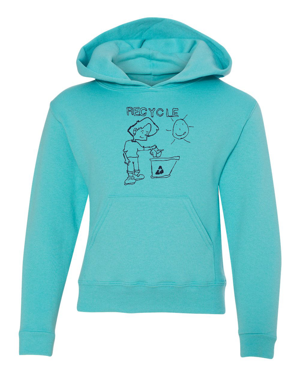 Youth Size Art Contest Hooded Sweatshirt