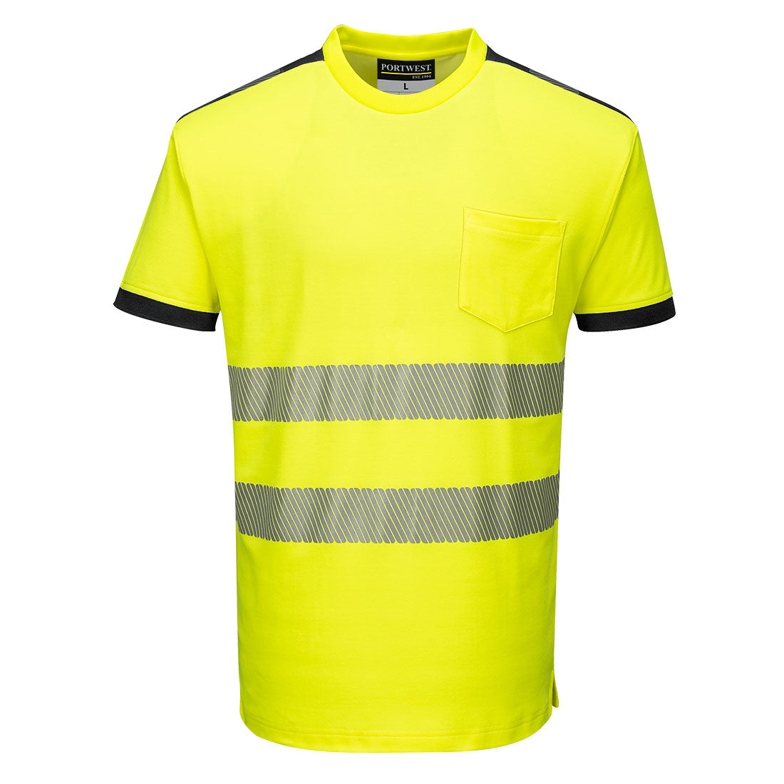 Premium Hi-Vis Short Sleeve Pocket Shirt