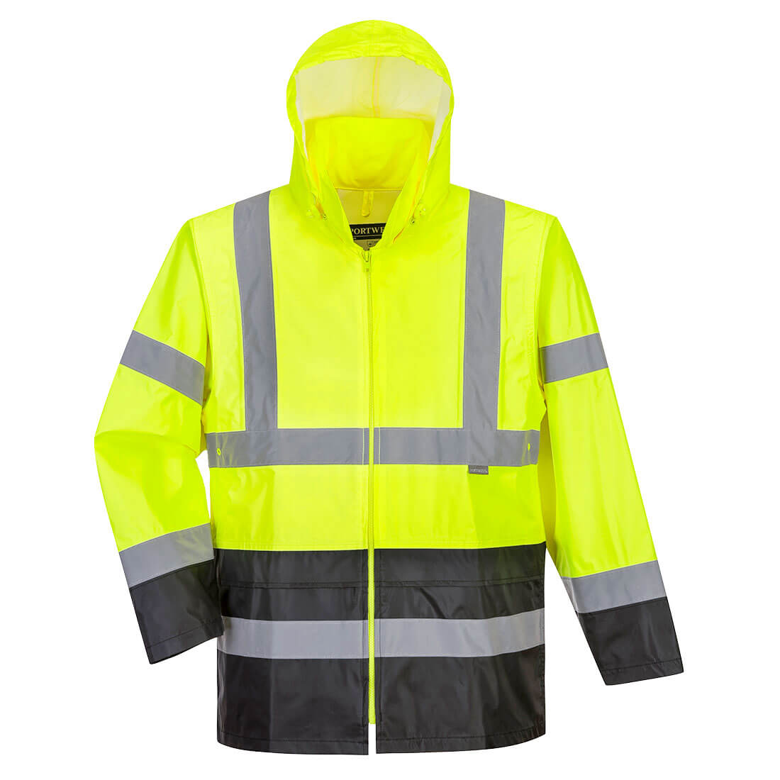 Hi-Vis Classic Contrast Rain Jacket