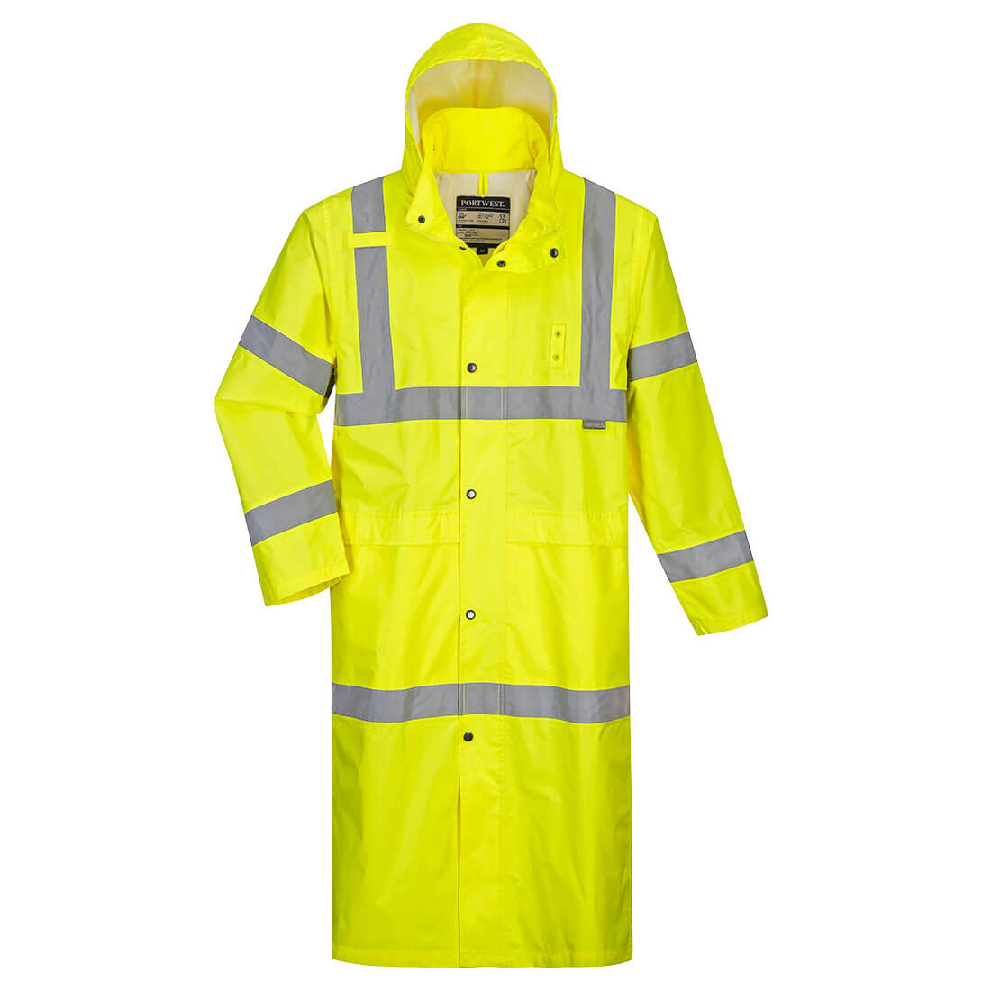 Hi-Vis Classic Rain Coat 48" - Classsic Fit