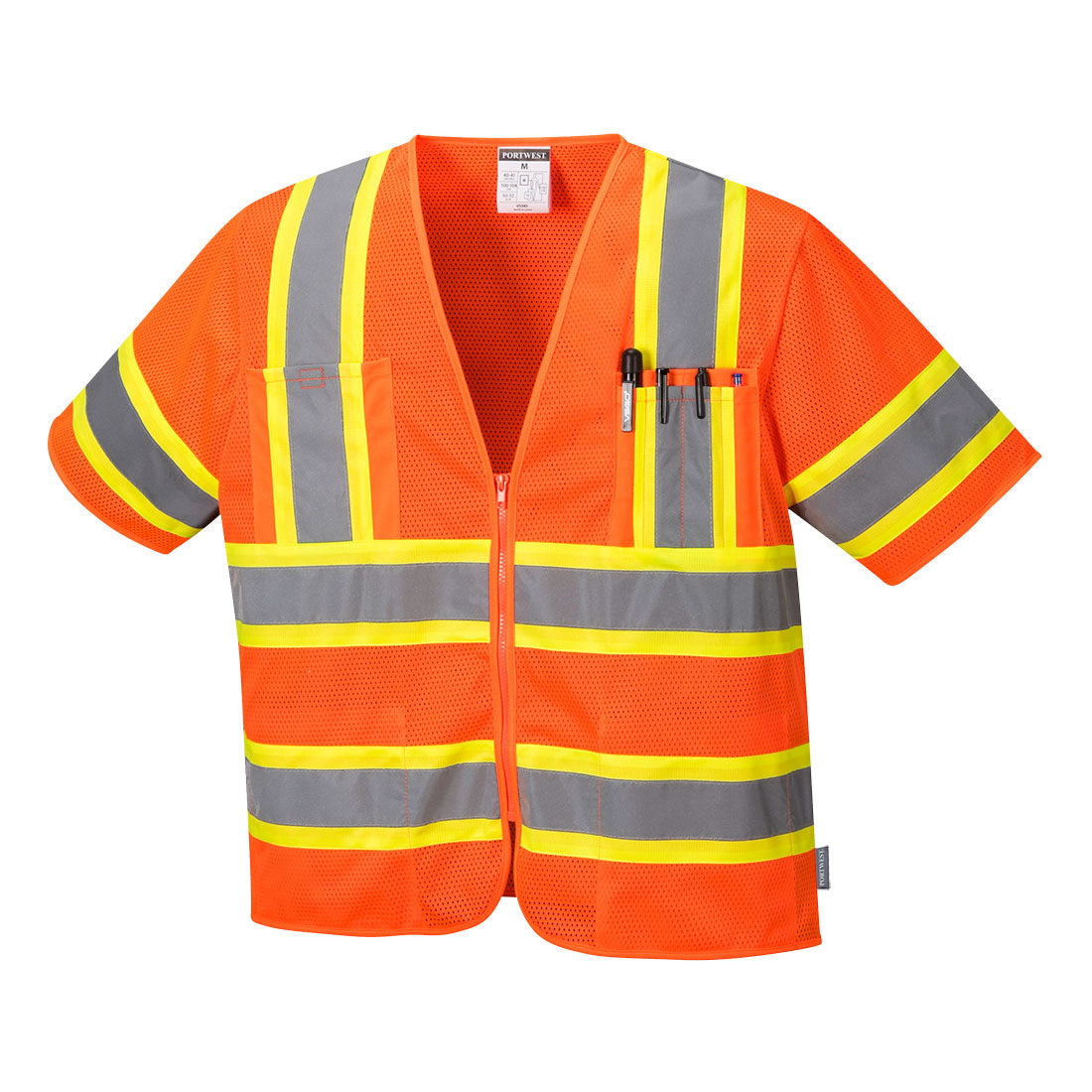Augusta Sleeved Hi-Vis Vest - Classsic Fit