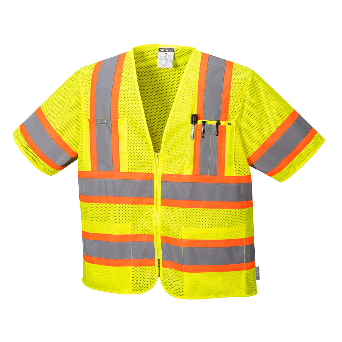 Augusta Sleeved Hi-Vis Vest - Classsic Fit