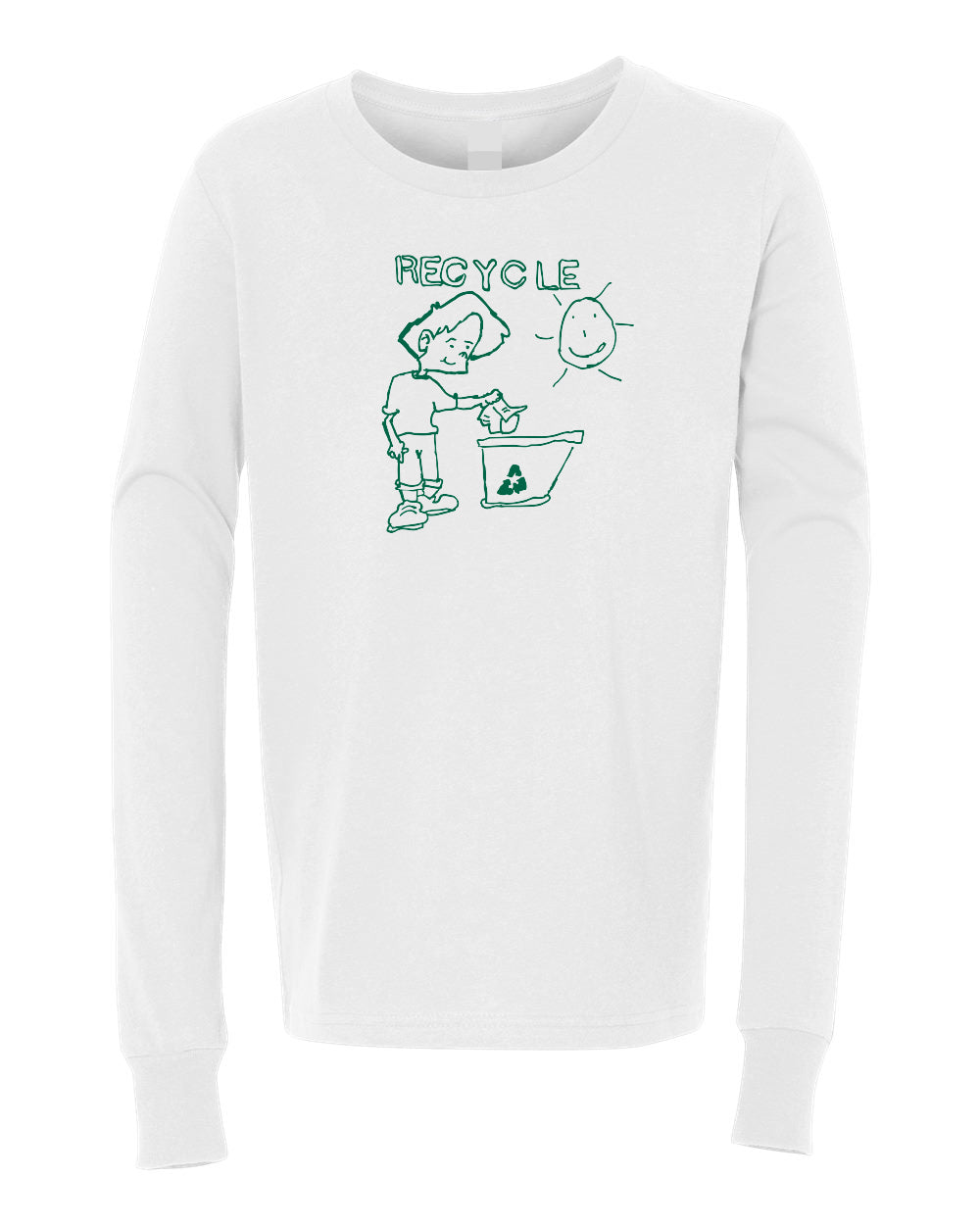 Youth Size Long Sleeve Art Contest T-Shirt